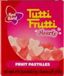Red Band Tutti Frutti Hearts zselés pasztilla gyümölcsízzel 15g