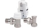 Valvex Set robineti Tur-Retur cu cap Termostatat VALVEX (4445250)