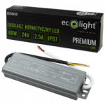 ECOLight LED tápegység Hermetic IP67 60W 24V Premium Ecolight (ECOZAS0710)