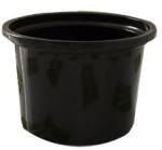  Öntetes alj 80 ml PP fekete (tető: 22400052)