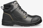 SAFETYJOG OUTLET SJ WORKER S3 fekete bőr bakancs, acél kapli, acél talpk, ESD kivitel 46