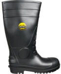 SAFETYJOG SJ HERCULES S5 fekete PVC csizma, acél kapli, acél talpközép 40