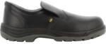 SAFETYJOG SJ X0600 S3 fekete bőr félcipő, acél kapli, acél talpközép 42