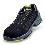uvex 65658 1 S1 SRC BOA Fit System fekete/zöld velúrbőr félcipő 39