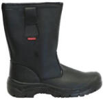 M-SAFE MJ 11-925 POLAR S3 fekete bőr csizma acél orrmerevítővel 40