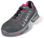 uvex 85617 uvex 1 ladies S1 SRC perforált női félcipő, szürke/pink, 10 széles 38