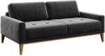 Mesonica Sötétszürke kétüléses bársony kanapé MESONICA Musso Tufted 173 cm (MESONICA-MUSSO-38B-2)