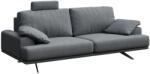 Mesonica Világosszürke kétüléses szövet kanapé MESONICA Prado 220 cm (MESONICA-PRADO-12A-2)