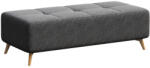 MESONICA Sötétszürke szövet zsámoly MESONICA Toro 140 x 70 cm (MESONICA-TORO-17A-0)