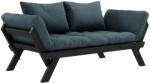 Karup Design Benzinkék kétüléses kanapé Karup Design Bebop 174 cm fekete szerkezettel (140102757)