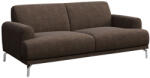 Mesonica Barna kétüléses szövet kanapé MESONICA Puzo I 170 cm (MESONICA-PUZO-14A-2)