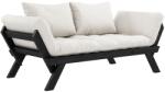 Karup Design Fehér kétüléses kanapé Karup Design Bebop 174 cm fekete szerkezettel (140102701)