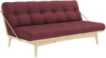 Karup Design Bordó piros háromüléses kanapé Karup Design Folk 190 cm (133101710)