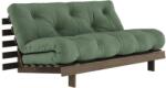 Karup Design Zöld kétüléses kanapé Karup Design Gyökerek 160 cm, barna kerettel (123106756160)