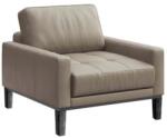 MESONICA Szürke bőrfotel MESONICA Musso Tufted (MESONICA-MUSSO-117B-1)
