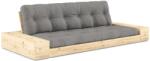 Karup Design Szürke kétüléses kanapé Karup Design Alap 244 cm (1371017464)