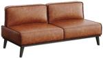 Mesonica Konyakbarna bőr kétüléses kanapé MESONICA NEELO 152 cm (MESONICA-NEELO-160A-2)