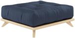 Karup Design Sötétkék lábzsámoly Karup Design Senza 100 x 90 cm (129101737100)