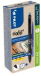 Pilot Rollertoll, 0, 35 mm, törölhető, nyomógombos, PILOT "Frixion Ball Plus", kék + betét (PFBPKB) - officesprint