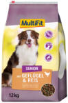 MultiFit kutya szárazeledel senior szárnyas 12kg