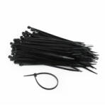  Kábelkötegelő 400x4.8mm fekete (50db/cs) (23824)