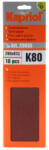 Kapriol csiszolópapír gipszkartonhoz - K80 - 10db (25635)
