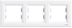 Asfora hármas keret vízszintes fehér (EPH5800321)