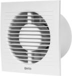  E-EXTRA Elszívó ventilátor EE125T, fehér, időzítő, NA125mm, 150m3/h, négyzet alakú (EE125T)