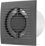  E-EXTRA Elszívó ventilátor EE100TA, antracit, időzítő, NA100mm, 100m3/h, négyzet alakú (EE100TA)