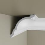 Elegance Decor Cornisa decorativa din polimer rigid C18 - 11x12.4x200 cm (611ED)