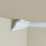 Elegance Decor Cornisa decorativa din polimer rigid C6 - 5.4x5.2x200 cm (558ED)