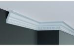 Elegance Decor Cornisa decorativa din poliuretan C728 - 7.7x4.3x200 cm (1782ED)