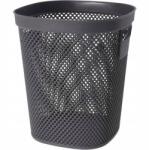 Excellent Houseware Cos rufe Excellent Houseware, polipropilena, 26x26x30 cm, 12.5 l, negru (KO-027000230N)