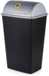 Excellent Houseware Cos de gunoi Excellent Houseware, plastic, 38x30x64 cm, 38 l, negru gri (KO-Y54500490) Cos de gunoi