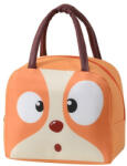 Flippy Geanta Frigorifica, Flippy, cu Desene Animat, Portabila pentru Copii, de Pranz, din Panza Oxford, 22x14x19 cm, Model Catelus, Maro (teo-131600)