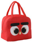 Flippy Geanta Frigorifica, Flippy, cu Desene Animat, Portabila pentru Copii, de Pranz, din Panza Oxford, 22x14x19 cm, Model Pasare, Rosu (teo-131602)