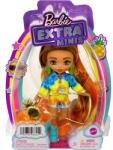 Mattel Papusa Barbie cu par lung si accesorii, Extra Minis, HHF81 Papusa Barbie