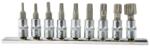 GEKO Bitkészlet torx 9db 1/4" T10 - T60 G13550 (G13550)