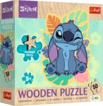 Trefl Puzzle Trefl, Lilo si Stitch, puzzle din lemn, 50 piese