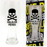 Nevesajándék Halálos méreg - Söröspohár, 665 ml - Halloween Kellék (SP329)