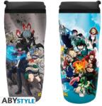 ABYstyle MY HERO ACADEMIA - Heroes vs. Villains - Utazó thermo bögre (ABYTUM034)