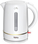 Voltz Fierbator electric Oliver Voltz Daisy, 1700 ml, 2200 W, filtru NYLON, oprire automata, Baza rotativa, Alb (OV51230W-WHITE) Fierbator