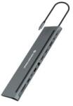 Conceptronic USB-C Notebook Dokkoló szürke (DONN17G)