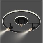 NEDES Plafonieră LED dimabilă LED/60W/230V 3000-6500K negru + telecomandă (ND4106)