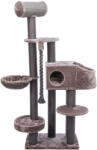 TRIXIE Cat Tree XXL Andres Macskabútor, 70x48cm, 190cm Magas, Cappucinó 44713