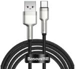 Baseus CAFULE adatkábel (USB - Type-C, 66W, gyorstöltő, 200cm, törésgátló) FEKETE