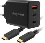 AlzaPower G610CCA Fast Charge 67 W fekete + Core USB-C 2.0 100 W, 2 m fekete (APW-CCG610CCA-CBTC4020B)