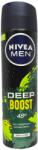Nivea дезодорант мъжки, Deep Boost, 48ч, 150мл