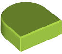 LEGO® Placă netedă 1 X 1 jumătate (6250601)