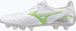 Mizuno Мъжки футболни обувки Mizuno Morelia IV Pro Mix white/neon green/cool gray 3c